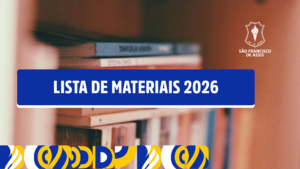 Confira a Lista de Materiais 2026